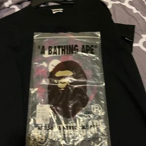 Bathing Ape Purple Ape tee